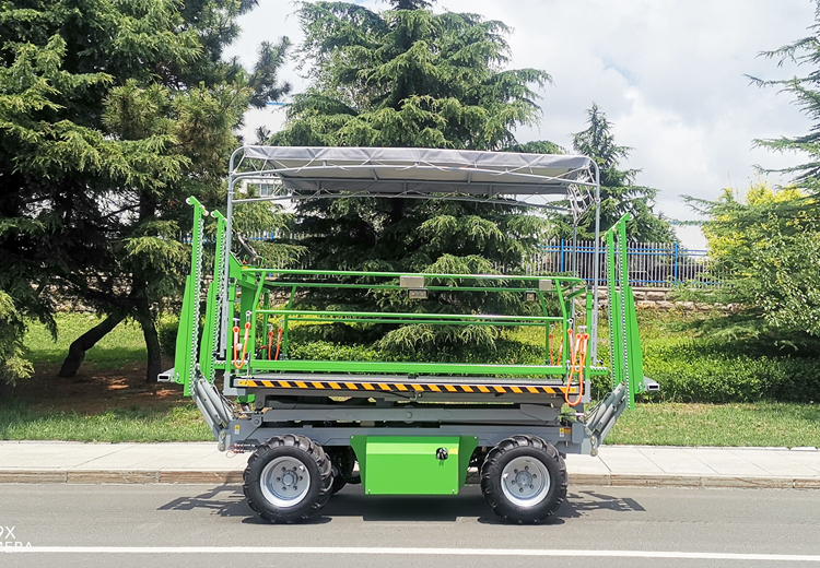 4GP-1200DAEOP 柴油出口版 作業平臺+遮陽棚 +高低速+巡航暫停